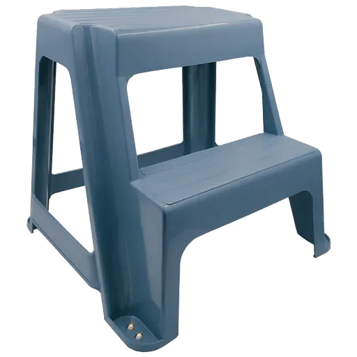 Табурет со ступенькой Irak Plastik Step антрацитовый (00-00020196)