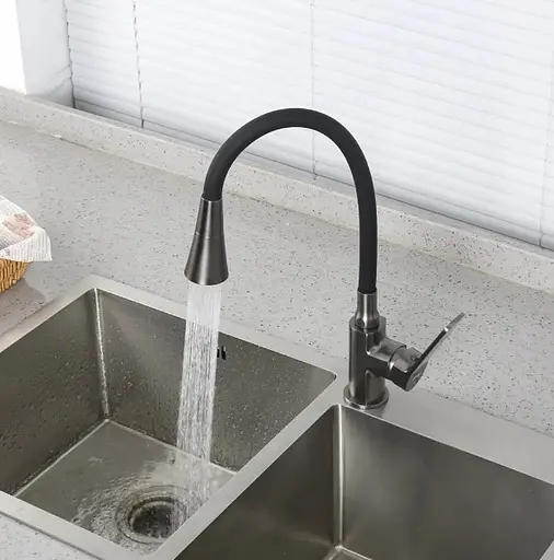 Смеситель для кухни Frap с гибким изливом F4462-9 - фото 4