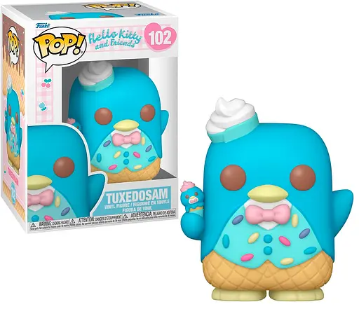 Фигурка Funko Pop Хеллоу Китти Hello Kitty Таксидо Сэм Tuxedosam 10см FP HK T 102