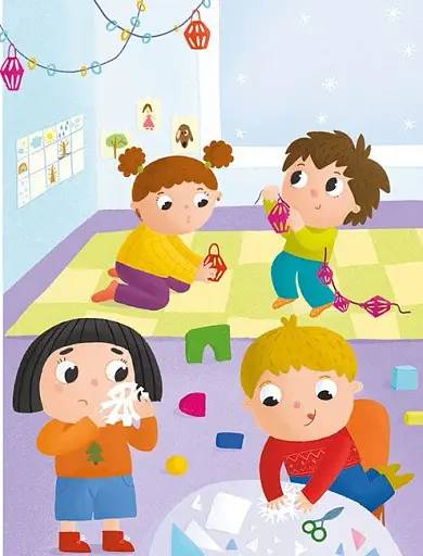 Читання з наліпками. Різдвяна казка - фото 3