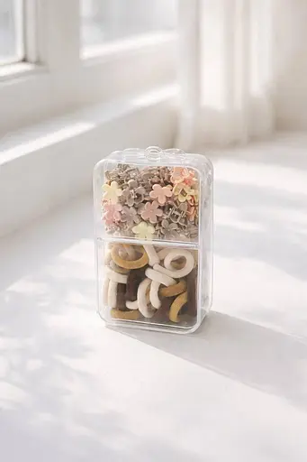 Набір аксесуарів для волосся в боксі 2 в 1 - фото 2