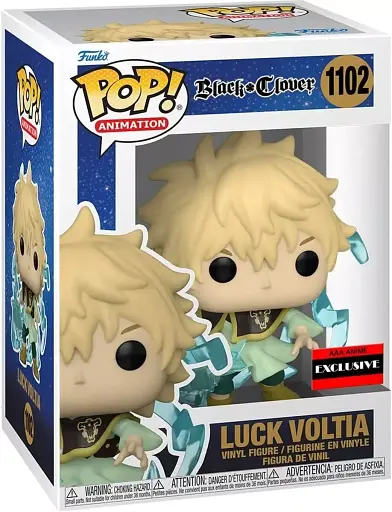 Фігурка Funko Pop Black Clover Luck Voltia Чорна конюшина Лакк Вольтія 10 см AAA BC LV 1102 - фото 3