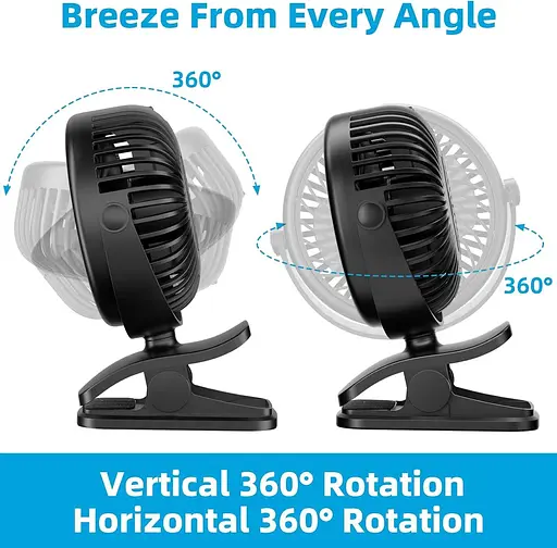 Мини-вентилятор Benpen JD-199 с USB-портом - фото 2