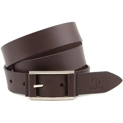 Ремінь шкіряний Grande Pelle чоловічий 120х3,5 см acs0026407 - фото 1