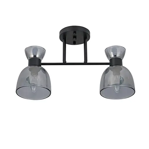 Люстра Ardero BL1220-1 MARSEILLE під лампу чорний - фото 2