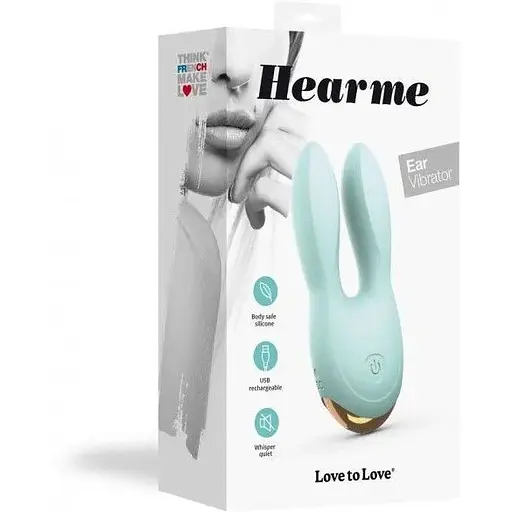 Вібратор-кролик Love To Love Hear Me MenThe - фото 4