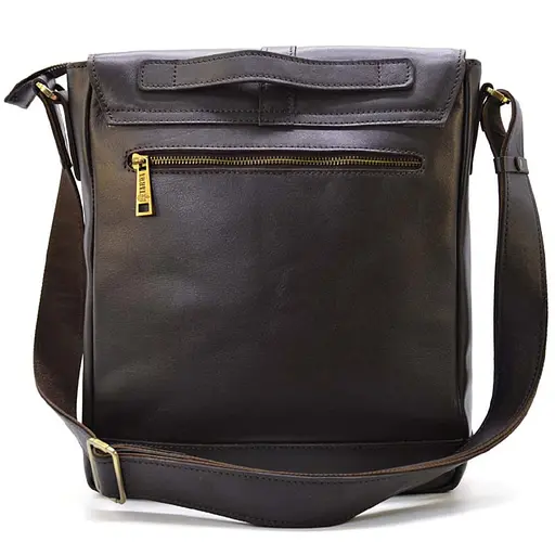 Чоловіча шкіряна сумка через плече TARWA 33х27.5х8 см sum0028288 - фото 2