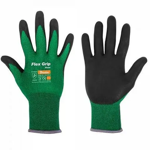 Перчатки защитные Bradas FLEX GRIP FOAM нитрил размер 9 RWFGF9 - фото 1