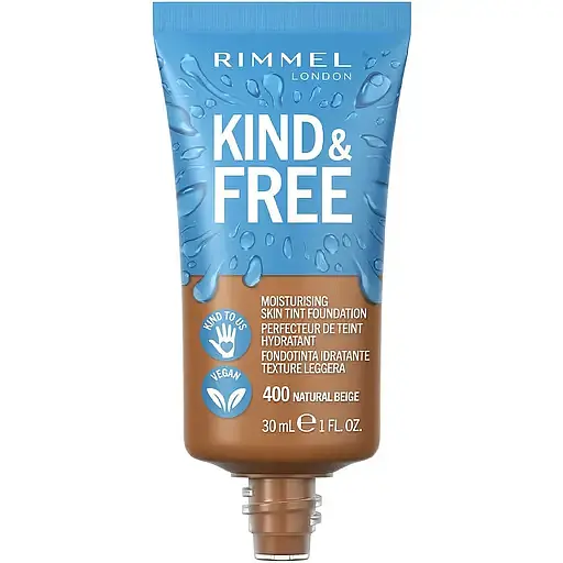 Тональная основа-тинт Rimmel Kind & Free тон 400 (Natural Beige) 30 мл - фото 2