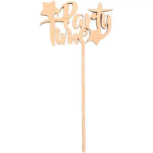 Заготовка топера Rosa Talent Party Time фанера 6.8х13.9 см 5 шт