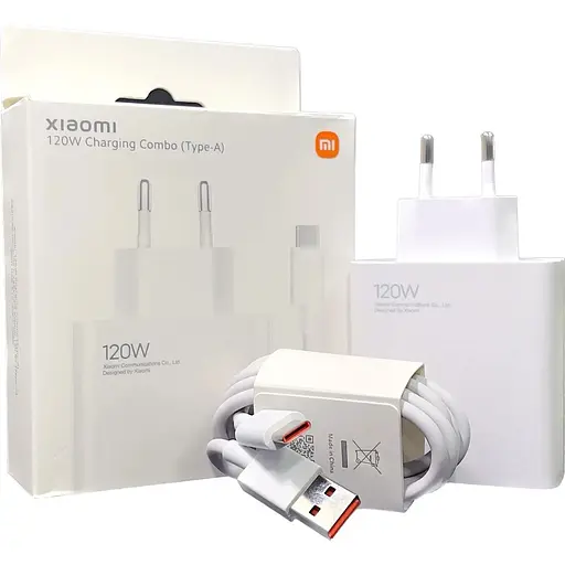 Зарядний пристрій Xiaomi 120W HyperCharge Combo (Type-A) BHR9462EU - фото 7