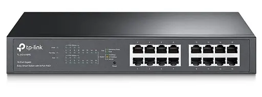 Коммутатор TP-Link TL-SG1016PE (TL-SG1016PE) - фото 1