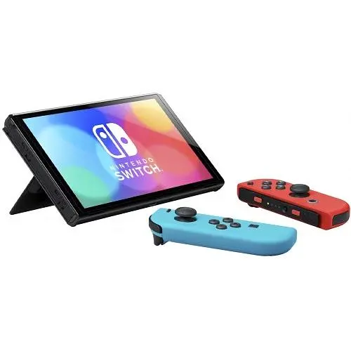 Геймпад Nintendo Joy-Con Neon Red/Neon Blue Pair (45496430566) - фото 2