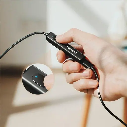 Bluetooth адаптер Ugreen bluetooth 5.0 aptX TV передатчик оптический штекер CM150 - фото 3