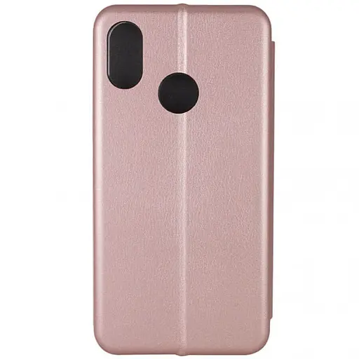 Шкіряний чохол-книжка Classy для Xiaomi Redmi 7 Rose Gold - фото 2