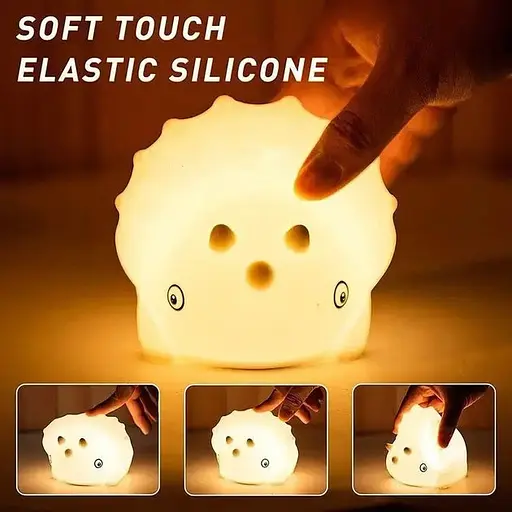 Декоративный ночник Polygonal Dinosaur LJC-150 динозавр детский силиконовый светильник для сна белый игрушка - фото 2