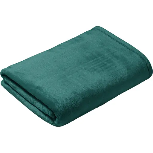 Плед LeLit велсофт гладкокрашеный 150х200 см серо-зеленый PL-0001 (le2000000340234)