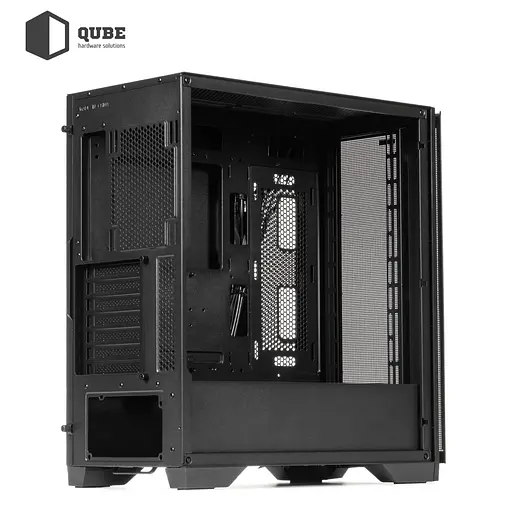 Корпус QUBE KAPER ARGB Black (KAPER_FMNU3) - фото 4