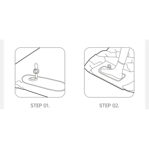 Матрац двомісний Naturehike CNK2550WS019 (65 мм) з вбудованою помпою Синій - фото 9