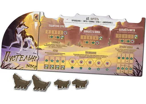 Настольная игра Games 7 Days Стая (The Wolves) (укр.) (ZG001U) - фото 2