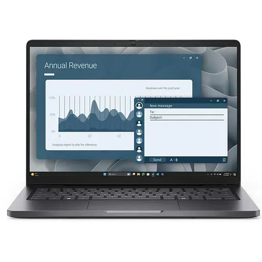 Ноутбук Dell Pro PC14255,1920 x 1200,210 4 C/8 T,4.7 GHz,4 MB,8 GB DDR5,512 GB