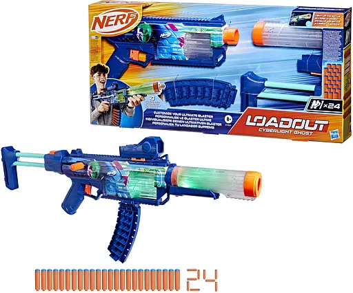  Бластер іграшковий Hasbro Nerf Loadout Cyberlight Ghost із LED-підсвіткою (G1824) - фото 2