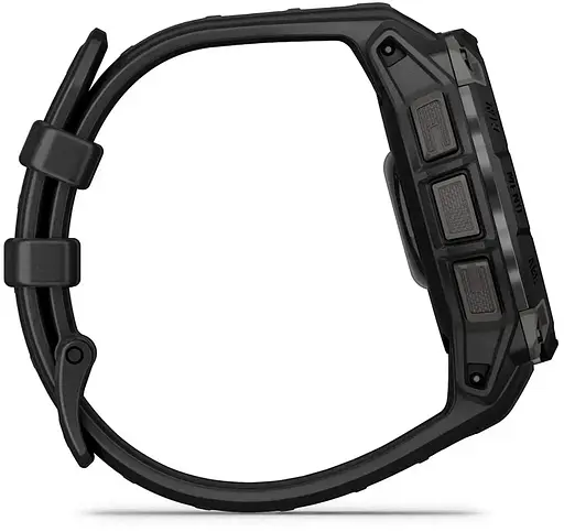 Смарт-годинник Garmin Instinct 3 45mm AMOLED Black with Black Silicone Band (010-02936-40) - фото 6