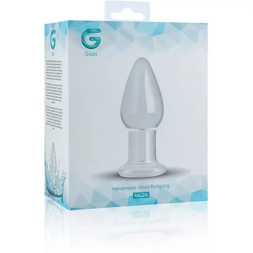 Стеклянная анальная пробка Gildo Glass ButtPlug No. 24 - фото 4