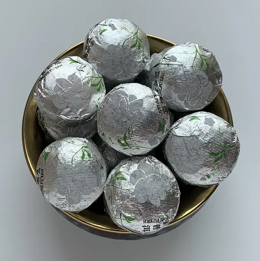 Шу пуэр мини то ча с жасмином 100 г - фото 3