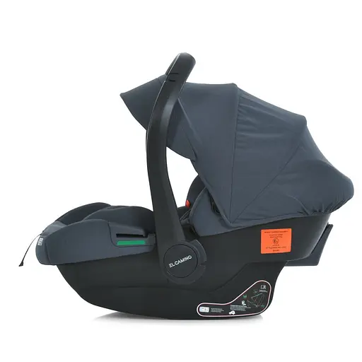 Детское автокресло El Camino ME 1186 i-KEEP Melange Rock Gray – рост от 40 до 87 см - фото 2