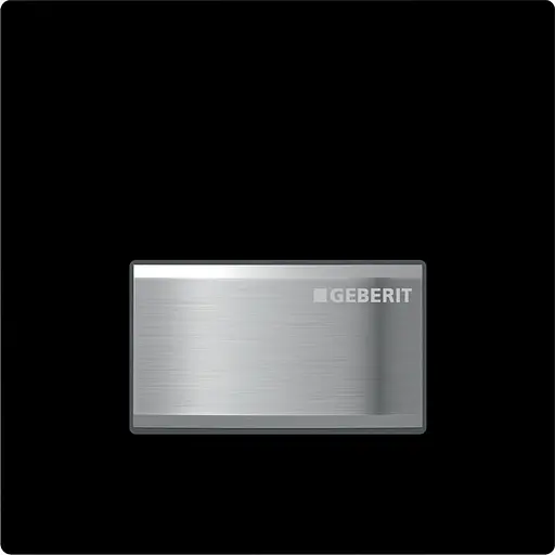 Клавіша змиву для пісуара Geberit Sigma10 чорний 116.016.DW.5, Чорний - фото 1