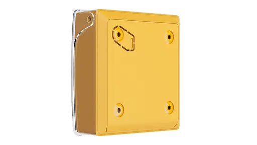 Беспроводная настенная кнопка для активации пожарной тревоги вручную Ajax для жилых объектов Manual Call Point, jeweller, беспроводной, желтый - фото 10