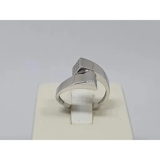 Золоте кільце Favoritum з фіанітами. 111151_Б 18,5 - фото 4