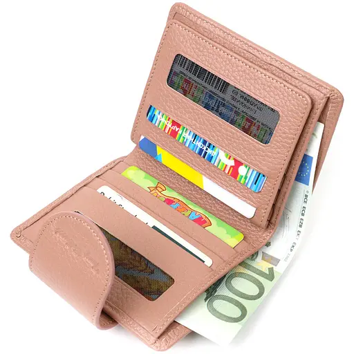 Женский кожаный кошелек Tony Bellucci 11.5х9.5х2 см acs0028346 - фото 4