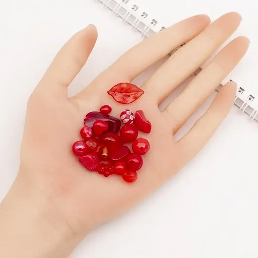 Декоративні намистинки для творчості Бомбей Dom Busin УТ100014229 в упаковці 86 шт - фото 4