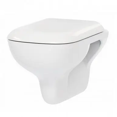 Унитаз подвесной AM.PM Like FlashClean C801700SC с сидением Soft Close, Белый - фото 1