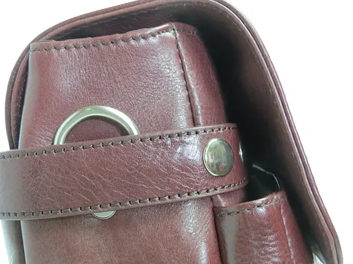 Чоловічий шкіряний портфель Sheff 42х29х14 см sum0014533 - фото 7