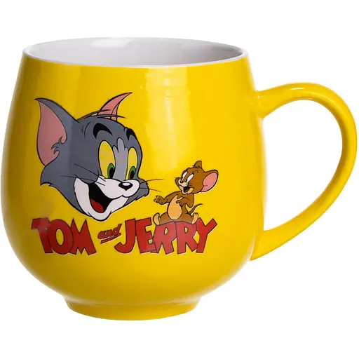 Чашка фарфоровая Tom and Jerry truce 400 мл FM-13TJ