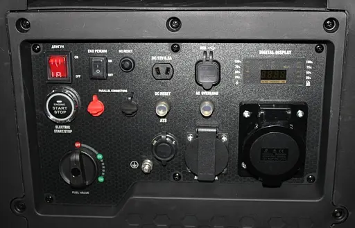 Генератор інверторний GTM 5,0/5,5 кВт, однофазний, ручний/електричний запуск (DK5500i) - фото 3