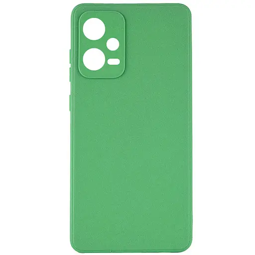 Силиконовый чехол Candy Full Camera для Xiaomi Poco X5 5G/Note 12 5G Зеленый/Green