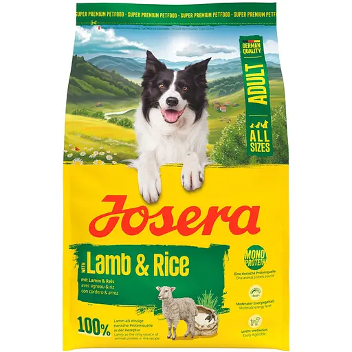 Сухий корм для собак Josera A/S Adult Lamb & Rice 3 кг