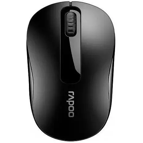 Миша бездротова Rapoo M10 Plus чорний оптична 1000 dpi 3 кнопки 1xAA - фото 1