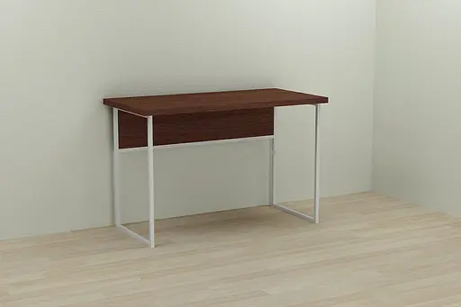 Компьютерный стол Ferrum-decor Коди 75x140x70 белый ДСП Венге 32мм (FRD-105920)