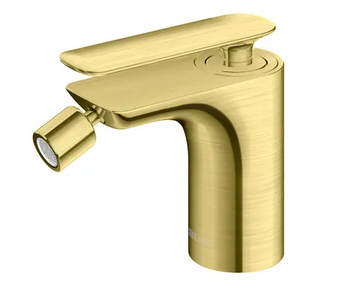 Смеситель для биде Kohlman Experience Brushed Gold QB130E-GDB Золотой - фото 1