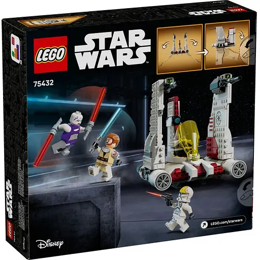 Конструктор LEGO Star Wars Зоряний винищувач V-19 Потік 567 деталей (75432) - фото 9