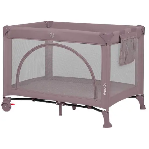 Манеж-кроватка Lionelo Laura Pink Nude (LO-LAURA PINK NUDE) - фото 1