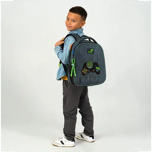 Рюкзак Kite Education 555 каркасный Good Game - фото 11