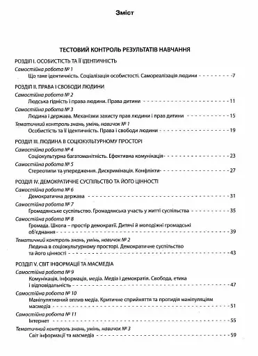 Громадянська освіта. 10 клас. Тестовий контроль результатів навчання. Практичні роботи - фото 3