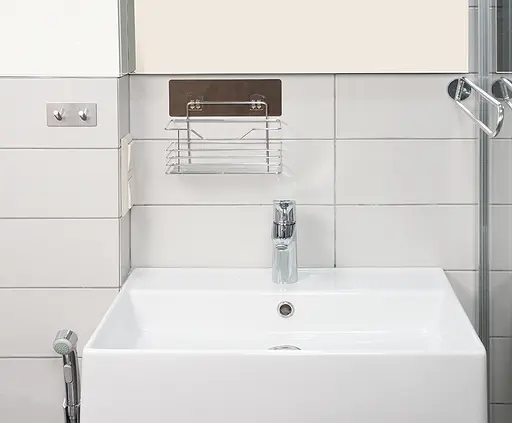 Полиця FABRIKA LOW самоклейкій стрічці, Ш21.5хГ9.5хВ12 - фото 6