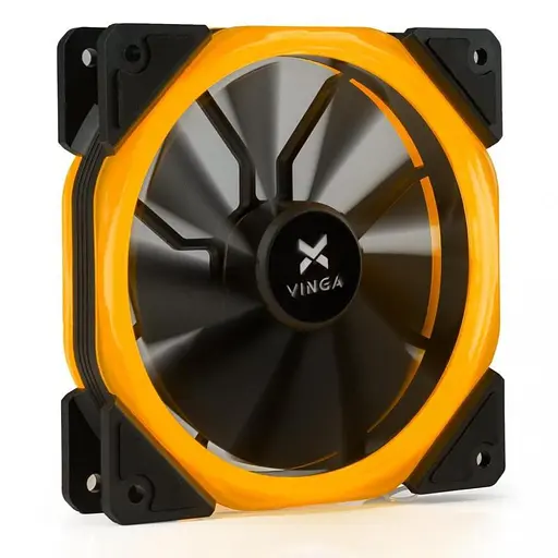 Вентилятор Vinga LED fan-02 orange (LED fan-02 orange) - фото 1